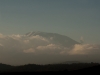 First view of Kilimanjaro