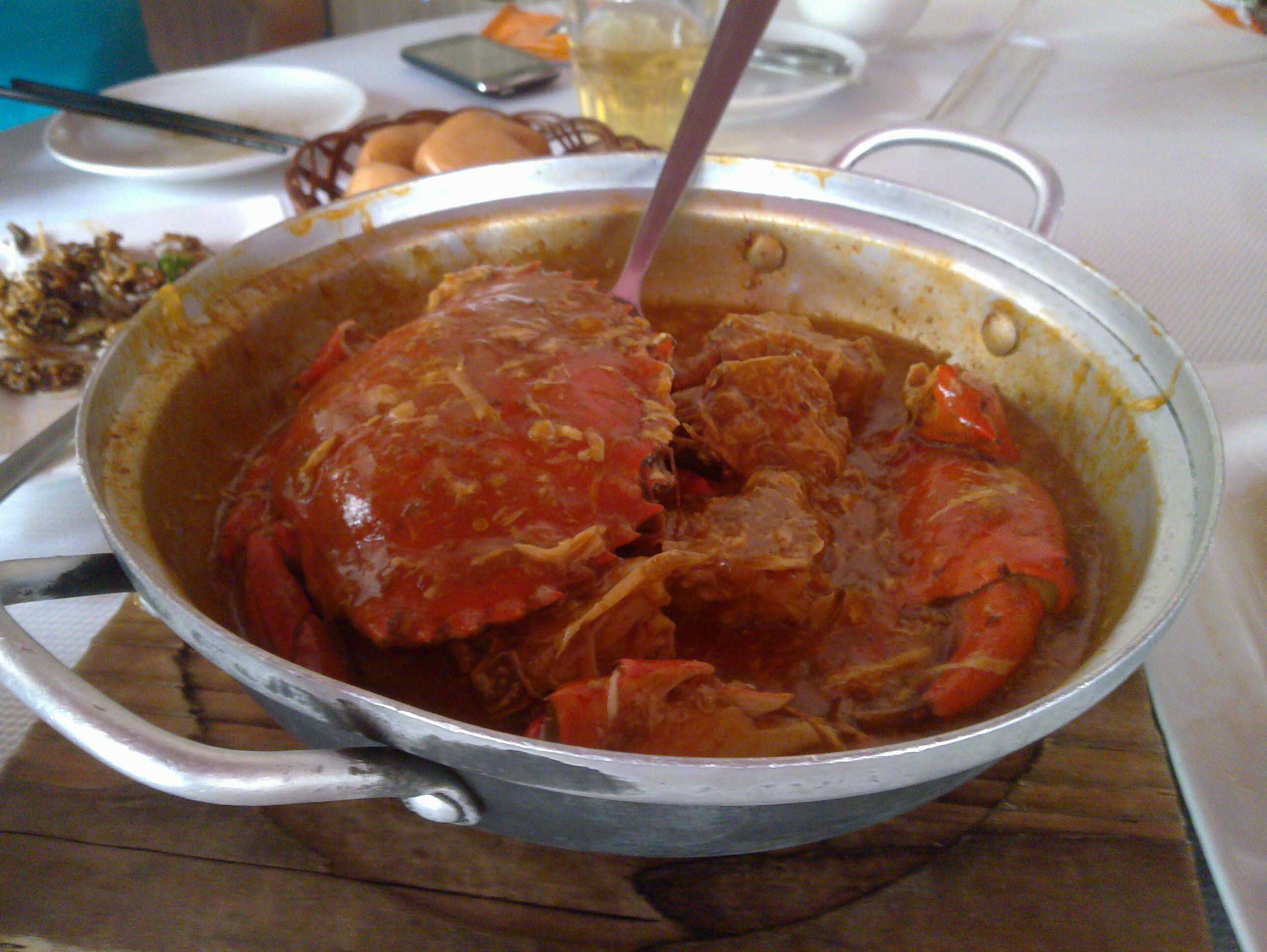 Singapore Chili Crabs