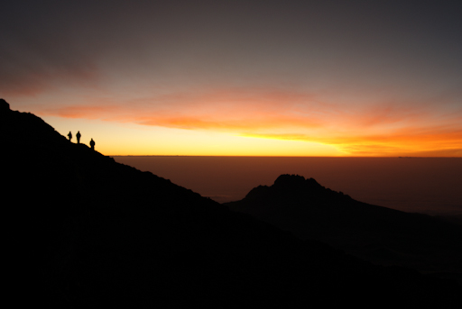 Sunrise at the Roof of Africa: Mount Kilimanjaro